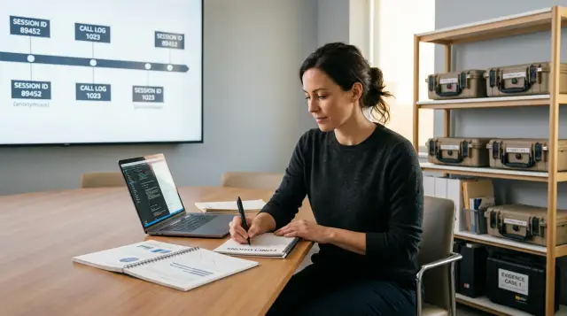 How to keep agent evidence separate from investigator notes