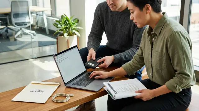 Can encrypted audit backup verification prove recovery?