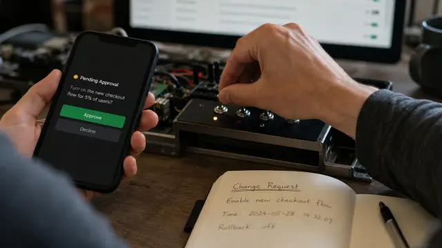 AI agents changing feature flags: control every write