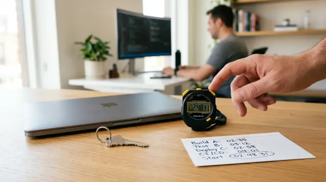 Timing side-channel tests should treat denial as a result