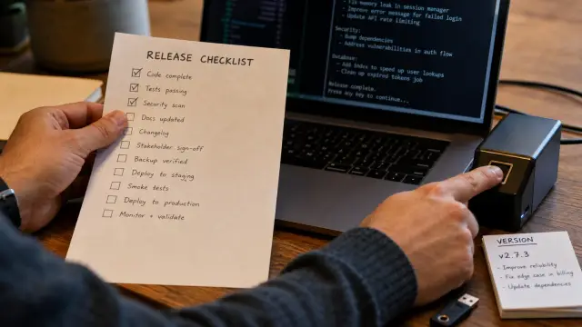 GitHub release automation with AI agents and approval
